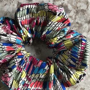 Colorful abstract hair scrunchie scrunchies Vsco
